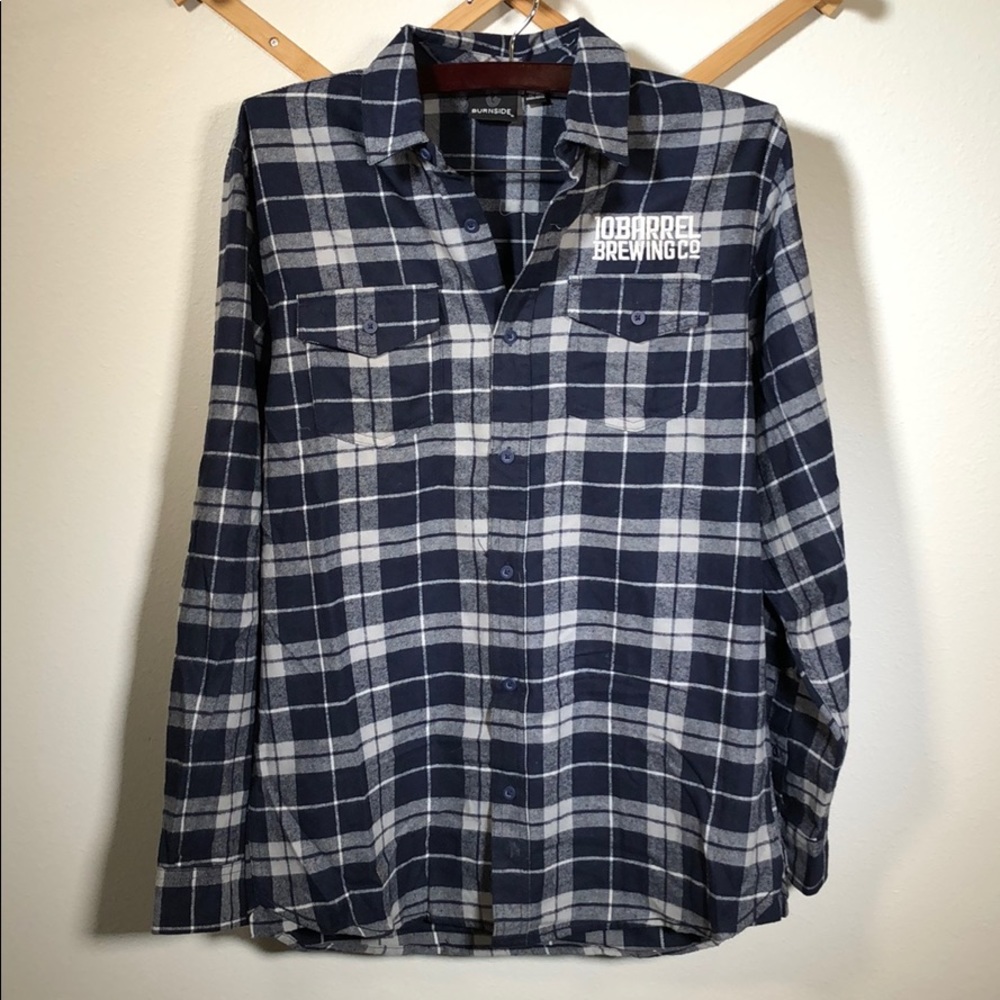 10 Barrel Brewing Co. Flannel Button Down